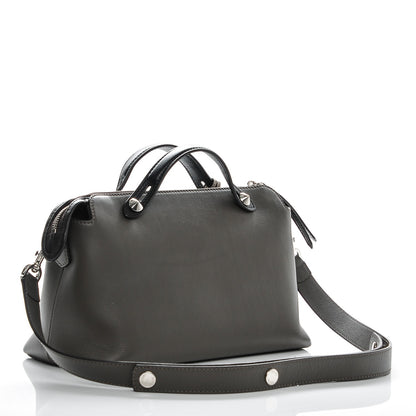 Fendi Vitello Dolce 4 Color Medium By The Way Boston Bag Carbone Grigio Polvere Multicolor 3 of 6