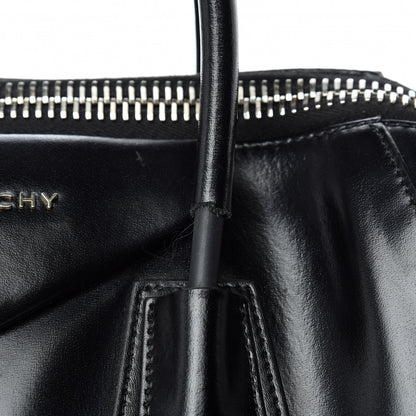 Givenchy Shiny Lord Calfskin Medium Antigona Black 9 of 12