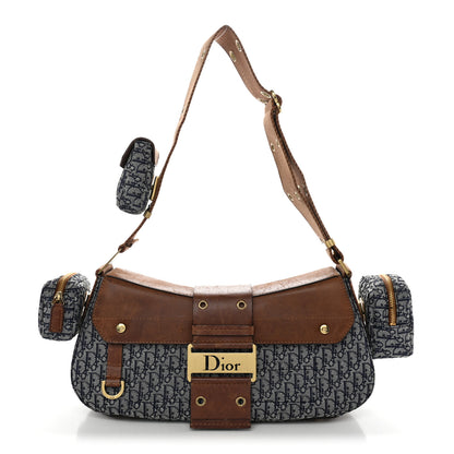 Christian Dior Calfskin Monogram Street Chic Columbus Blue 1 of 10