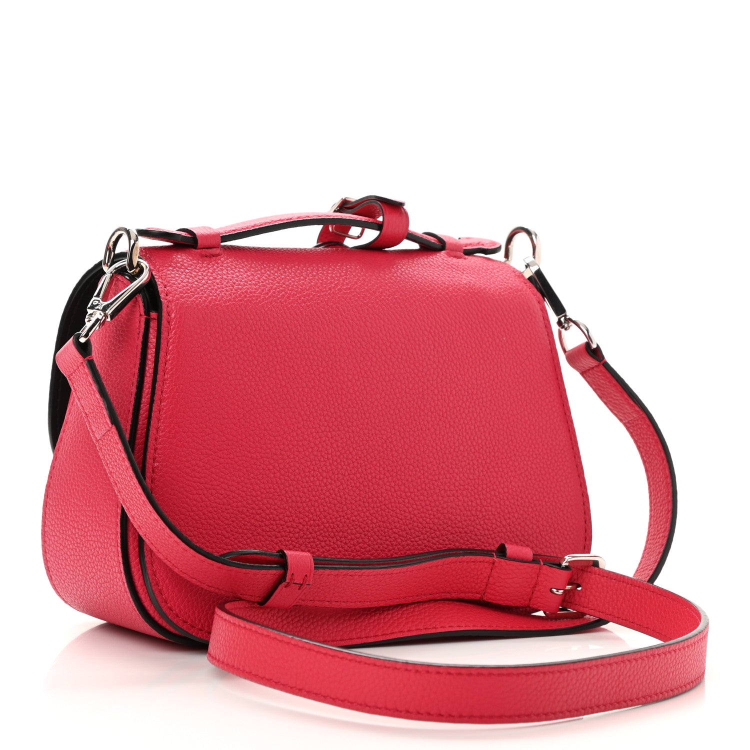 Louis Vuitton Grained Calfskin Vivienne NM Framboise 3 of 10