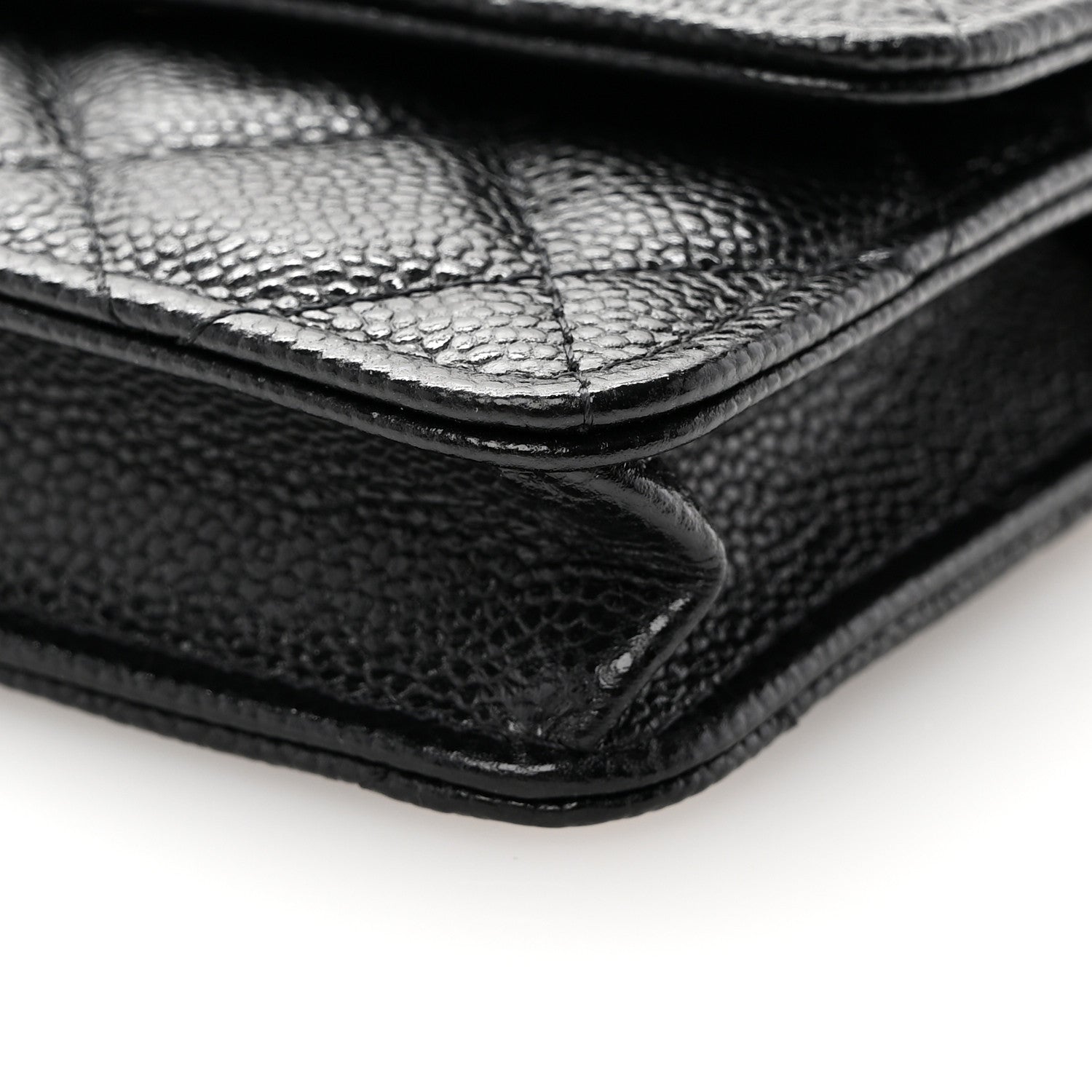 Chanel Caviar Quilted Miss Coco Clutch With Chain Black 11 of 12