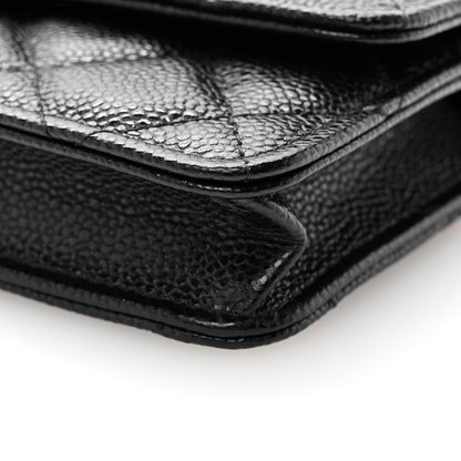 Chanel Caviar Quilted Miss Coco Clutch With Chain Black 11 of 12