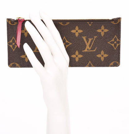 Louis Vuitton Monogram Josephine Wallet Zippered Insert Fuchsia 2 of 7