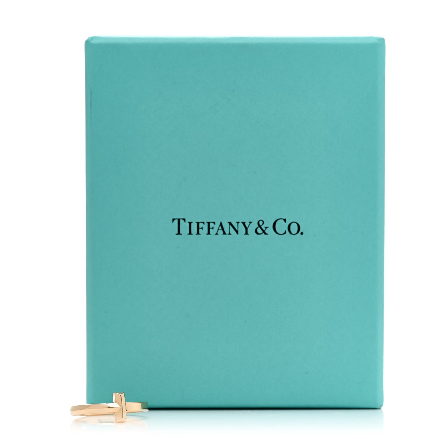 18K Rose Gold T T1 Ring 50 5.5