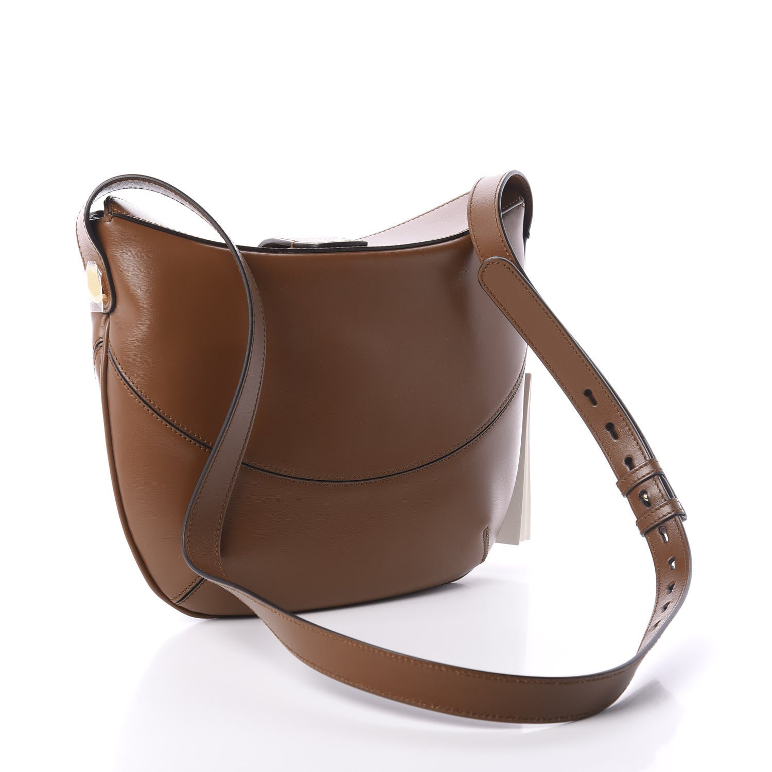 Gucci Boarded Plutone Calfskin Medium Arli Shoulder Bag Nocciola 3 of 10