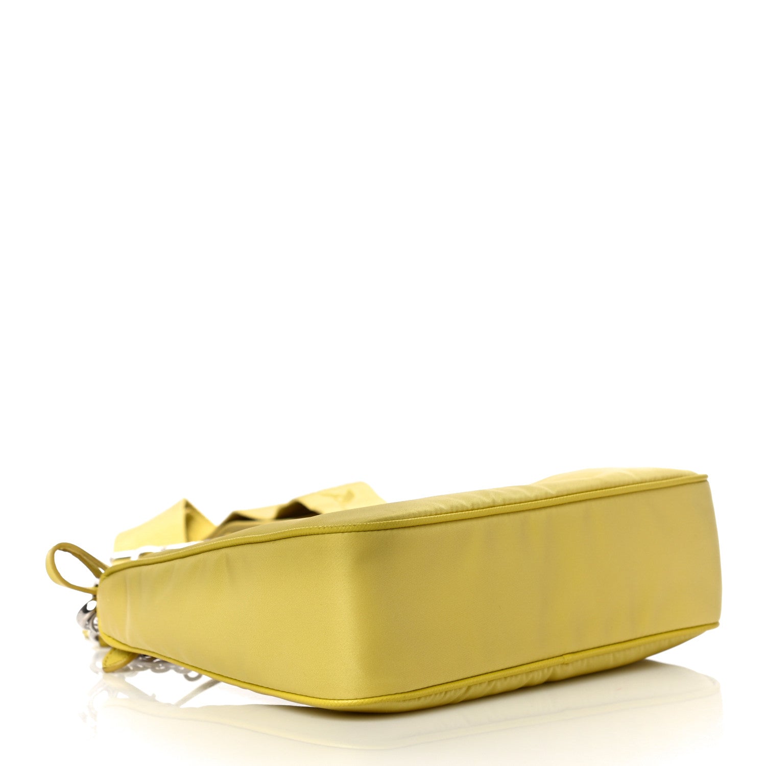 Prada Nylon Saffiano Re-Edition 2005 Shoulder Bag Ananas 4 of 12