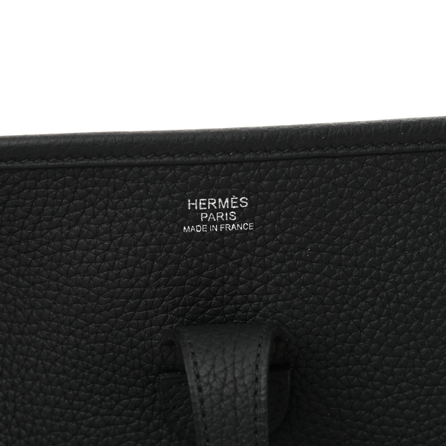 Hermes Taurillon Clemence Evelyne III PM Black 6 of 14