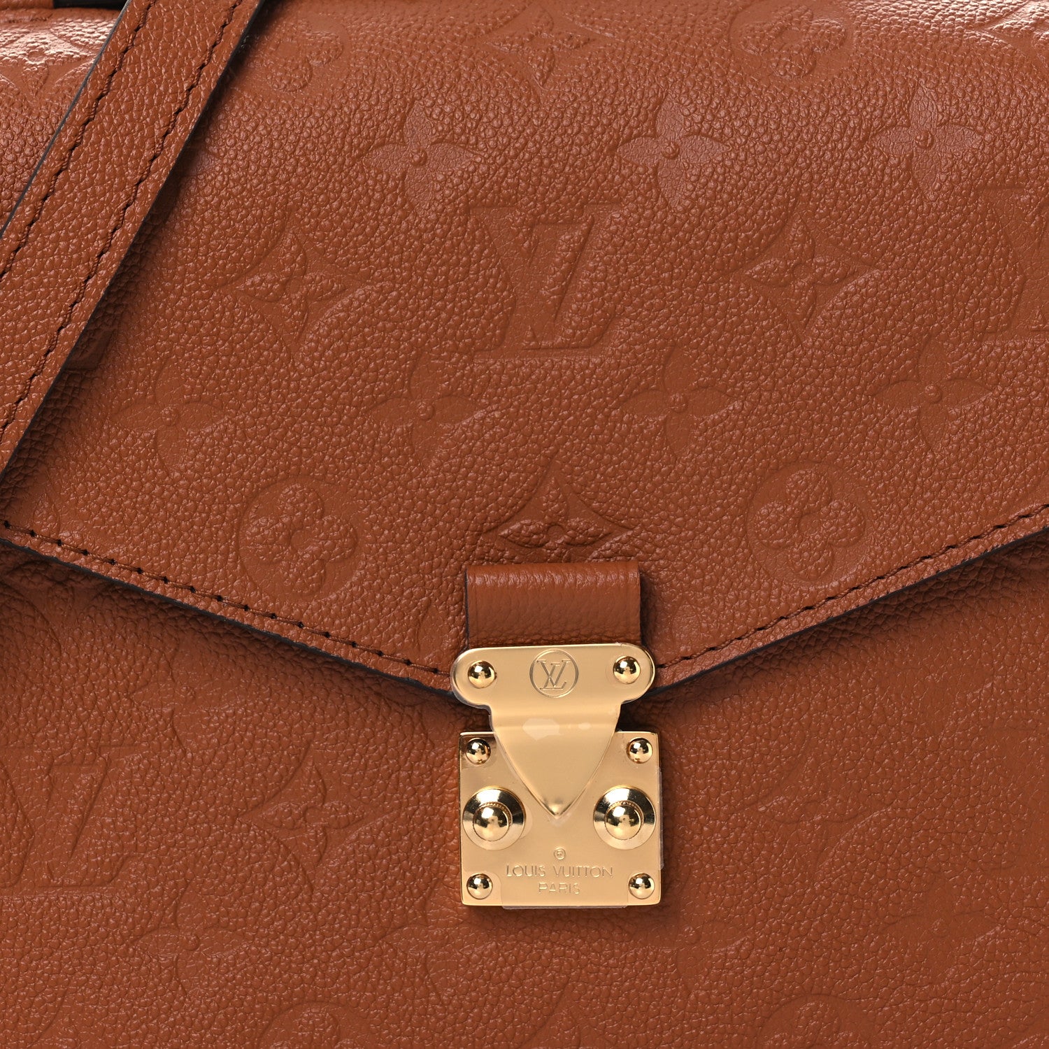 Louis Vuitton Empreinte Pochette Metis Cognac 7 of 10