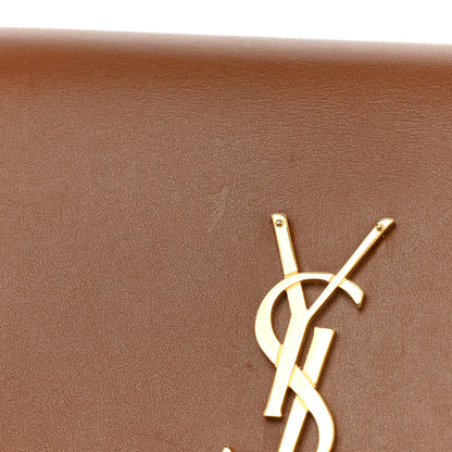 Saint Laurent Smooth Calfskin Classic Monogram Kate Tassel Chain Wallet Fauve 12 of 16