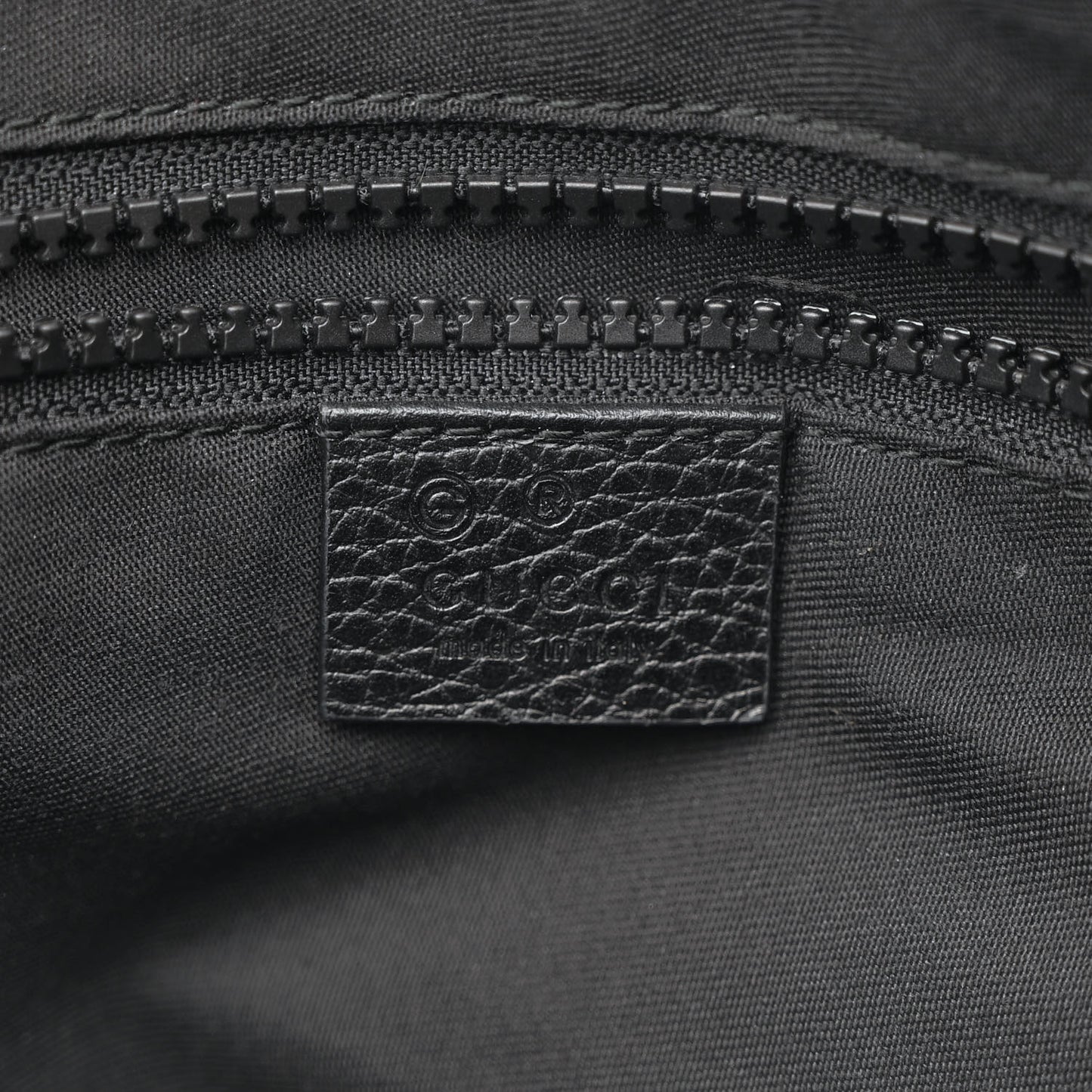Nylon Monogram Small Flat Messenger Bag Black