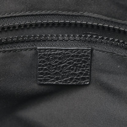 Gucci Nylon Monogram Small Flat Messenger Bag Black 6 of 15