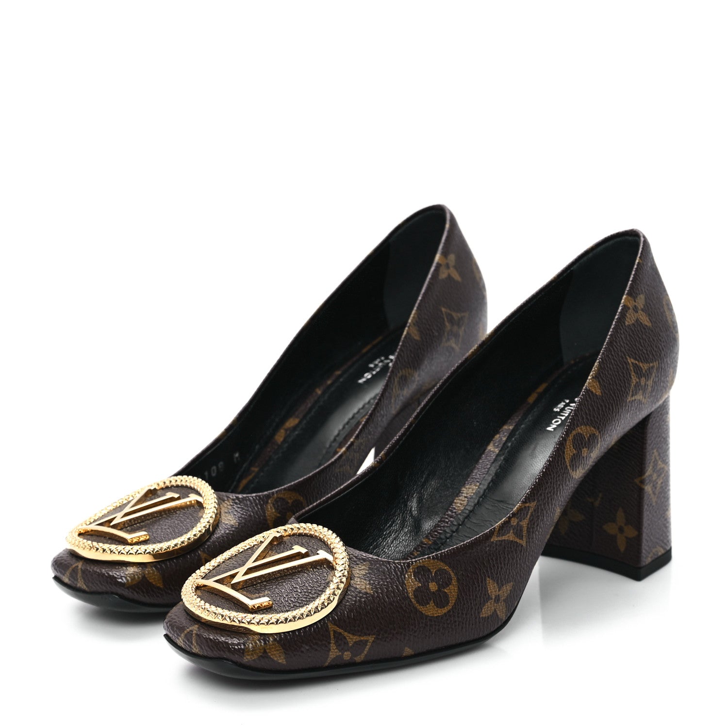 Louis Vuitton Monogram Madeleine Pumps 38 4 of 10