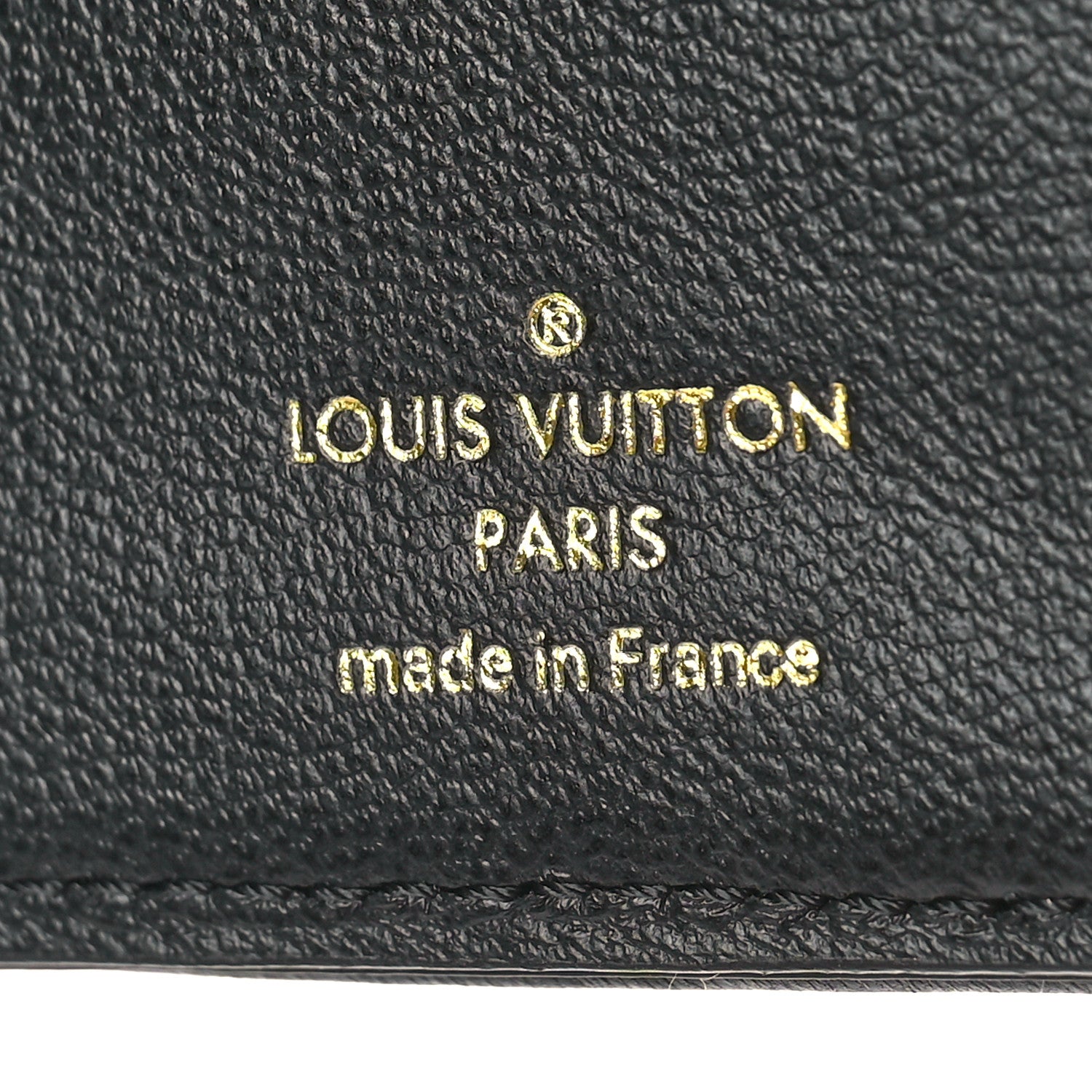 Louis Vuitton Lambskin Embossed Monogram Lou Coussin Wallet Black 7 of 9