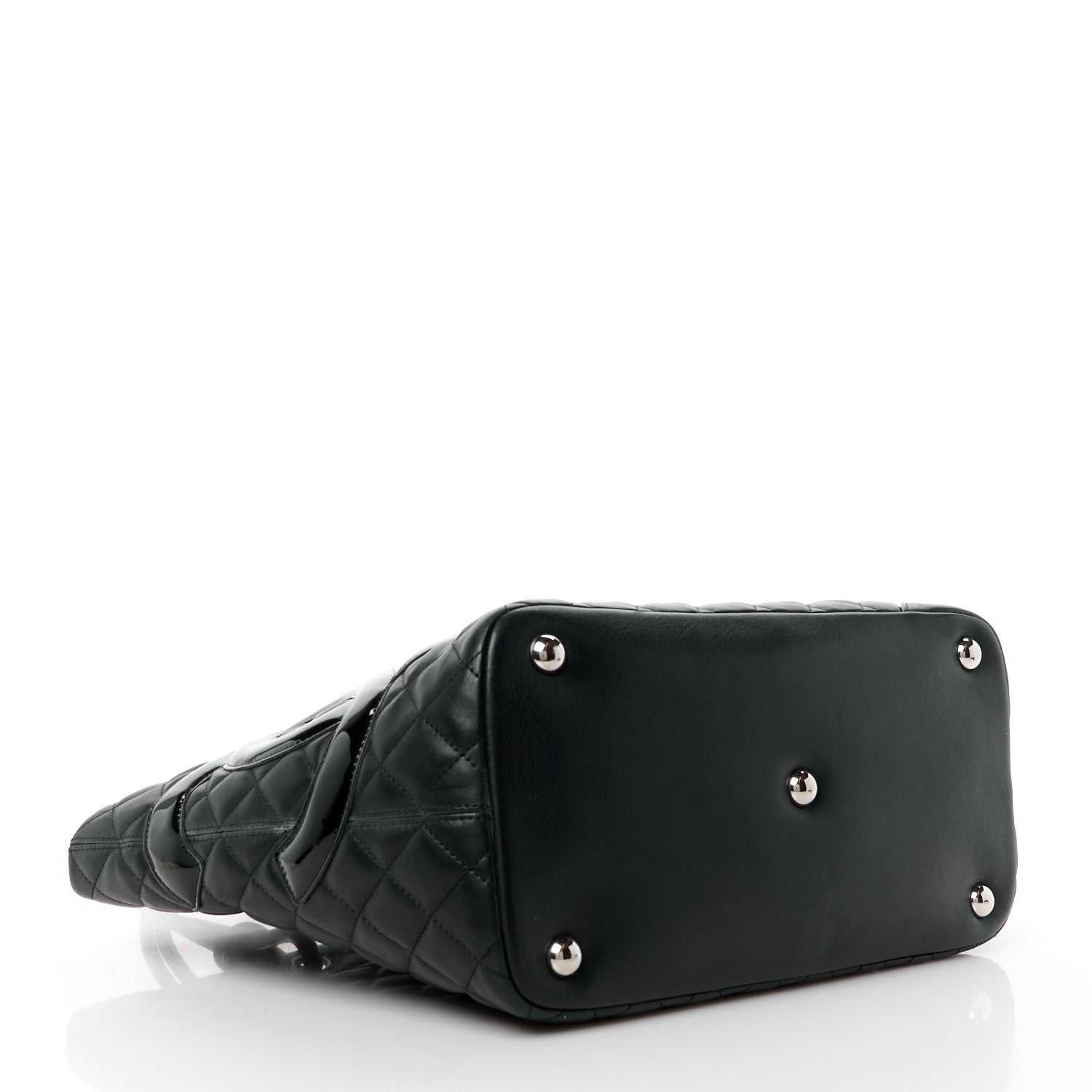 Chanel Calfskin Quilted Large Cambon Tote Black 4 of 11