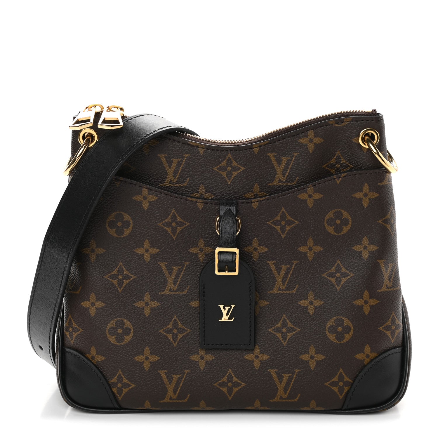 Louis Vuitton Monogram Odeon PM Black 1 of 8