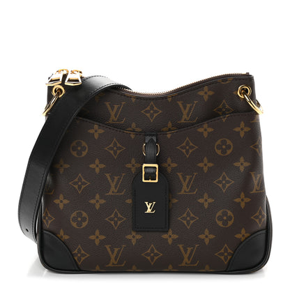 Louis Vuitton Monogram Odeon PM Black 1 of 8