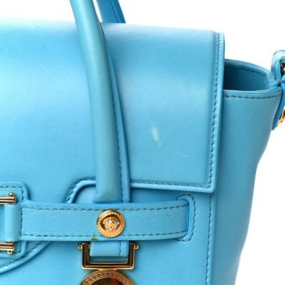 Versace Calfskin Small Day Bag Blue 13 of 22