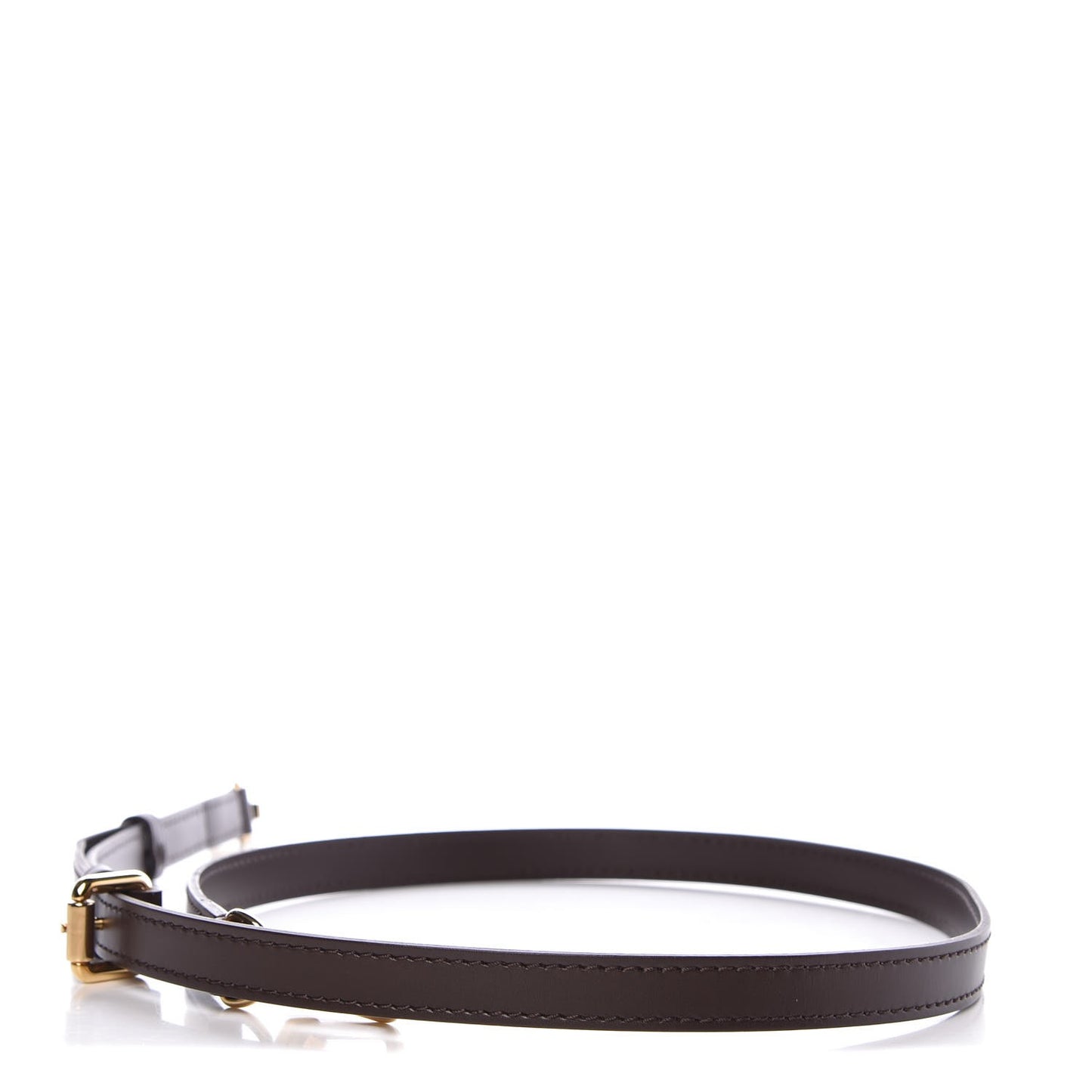 Calfskin 16mm Adjustable Shoulder Strap Brown
