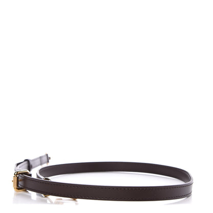 Louis Vuitton Calfskin 16mm Adjustable Shoulder Strap Brown 2 of 2