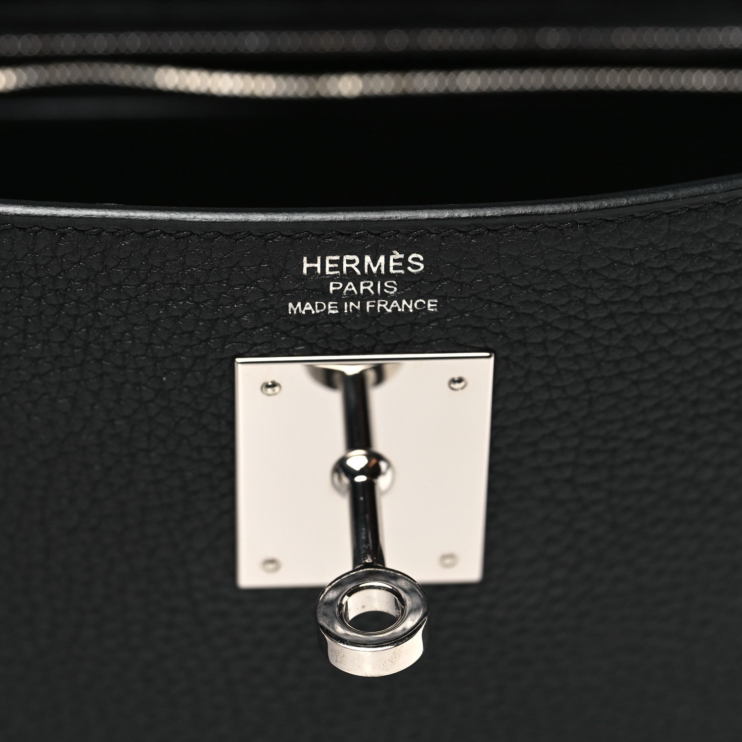 Hermes Togo Kelly Retourne 28 Black 6 of 10