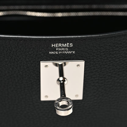 Hermes Togo Kelly Retourne 28 Black 6 of 10