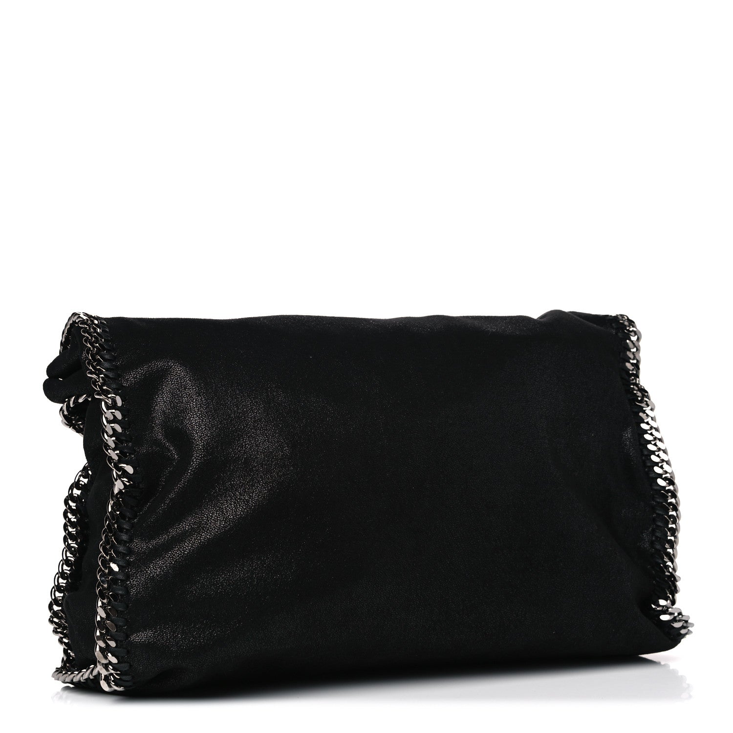 Stella McCartney Shaggy Deer Big Falabella Tote Black 2 of 5