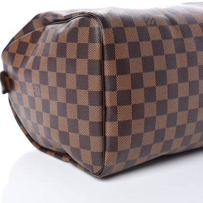 Louis Vuitton Damier Ebene Speedy 30 5 of 9