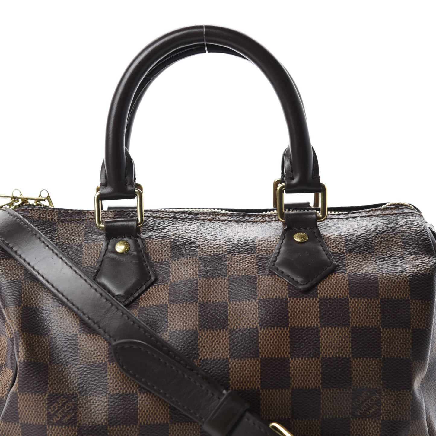 Damier Ebene Speedy Bandouliere 25