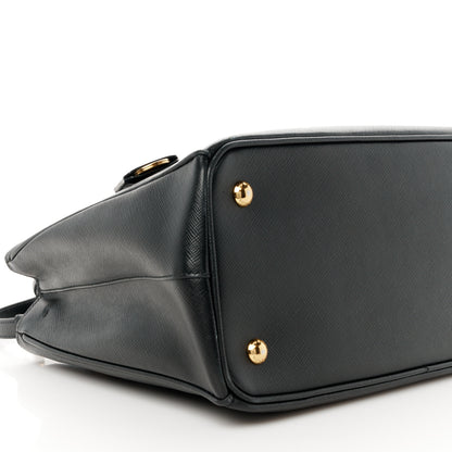 Prada Saffiano Lux Medium Tote Black 12 of 13