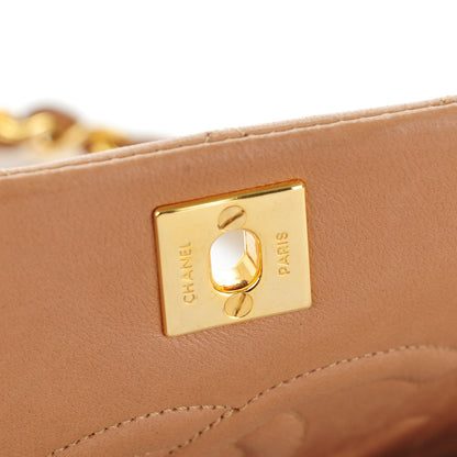 Chanel Lambskin Quilted Mini Flap Beige 5 of 9