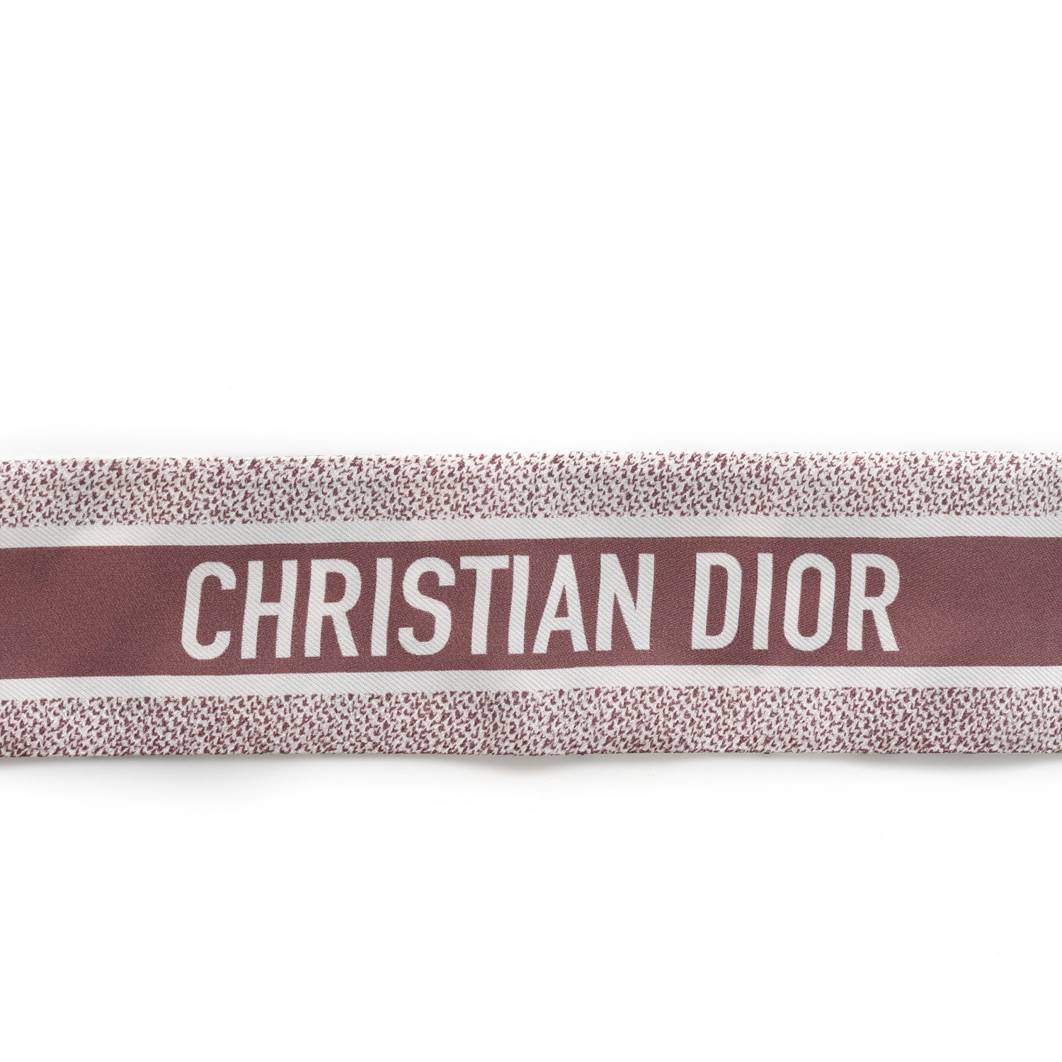 Christian Dior Silk Butterfly Mitzah Scarf Pink 4 of 4