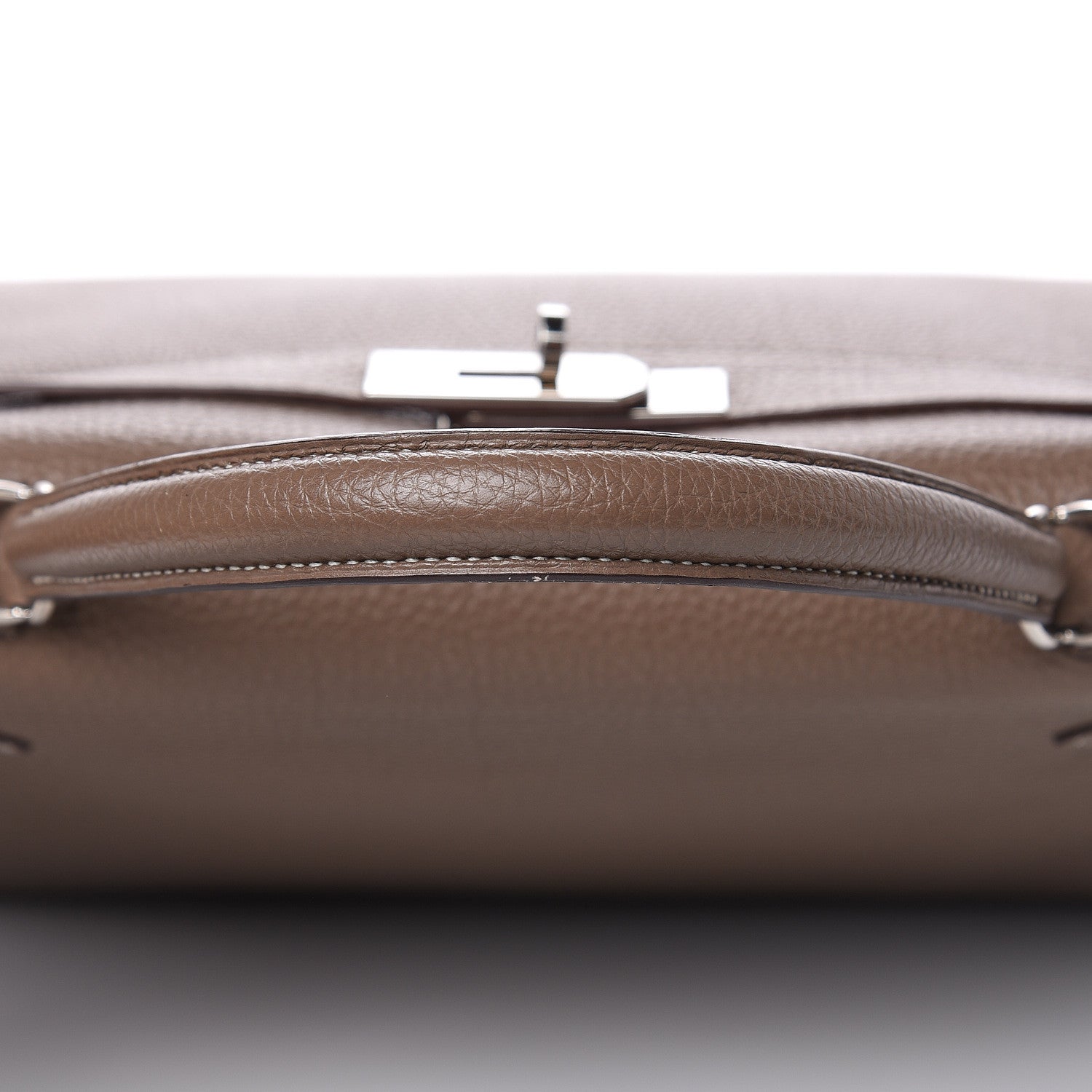 Hermes Togo Kelly Retourne 32 Etoupe 28 of 35