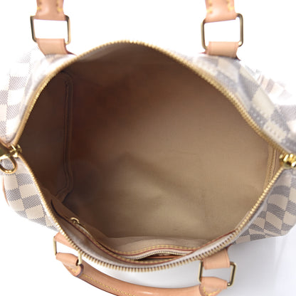 Louis Vuitton Damier Azur Speedy Bandouliere 30 5 of 12