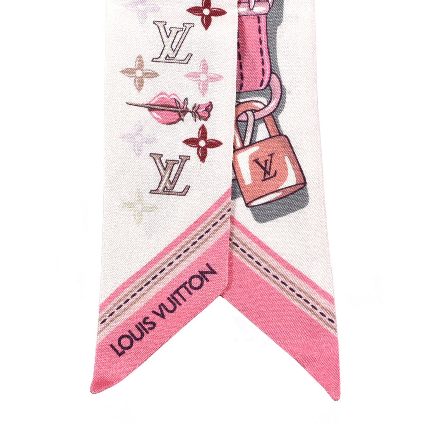 Silk Monogram A la Folie BB Bandeau Light Pink