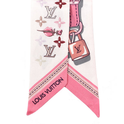 Louis Vuitton Silk Monogram A la Folie BB Bandeau Light Pink 3 of 3