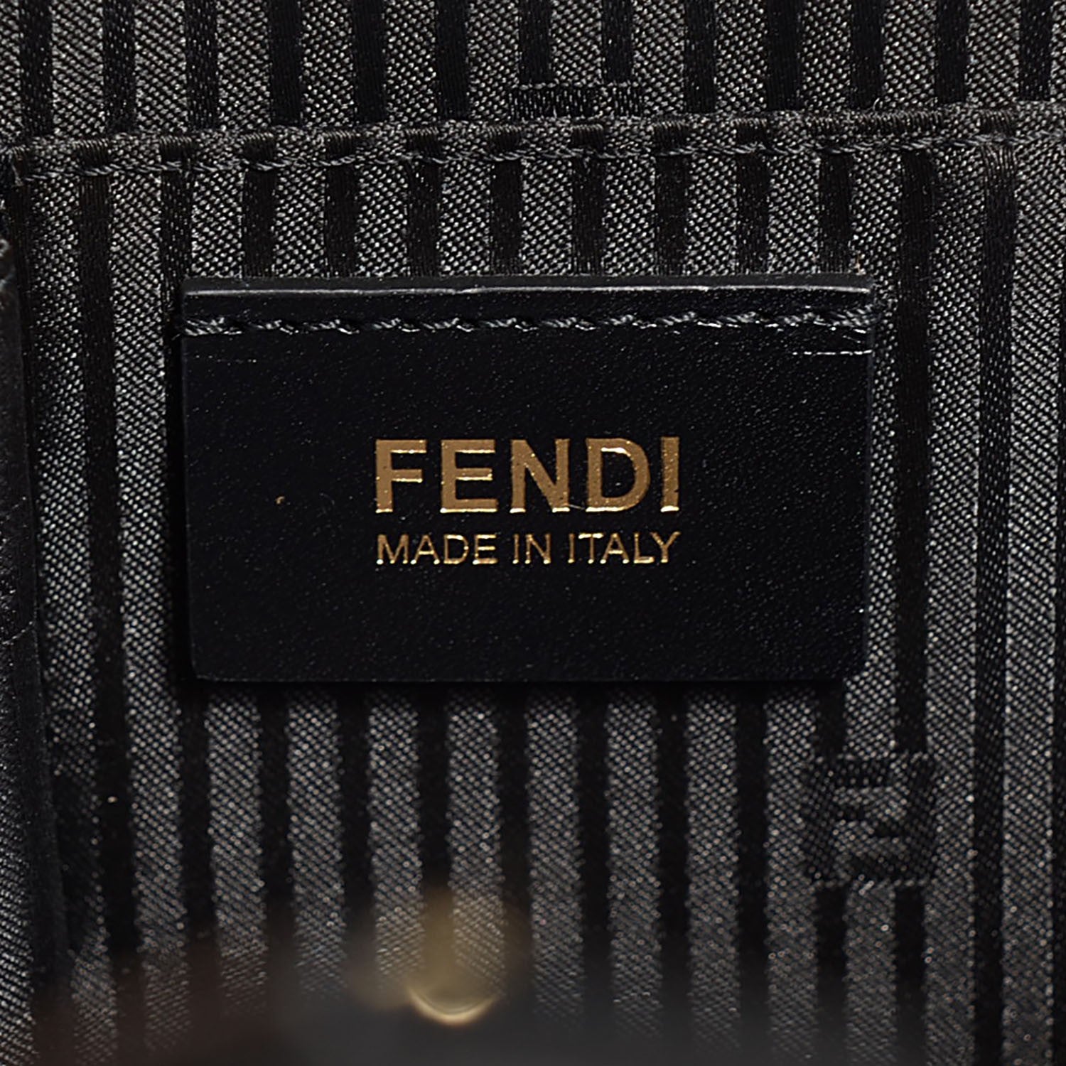 Fendi Vitello Elite Medium 2Jours Tote Black 6 of 10