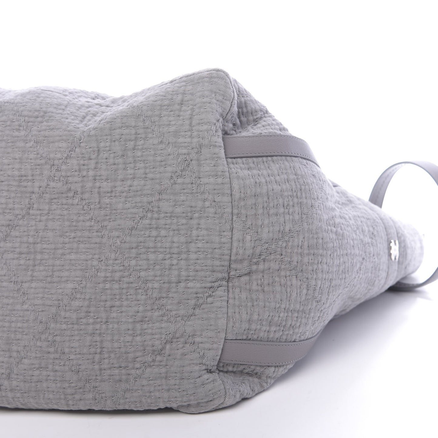 Canvas Small Double Face Tote Gray