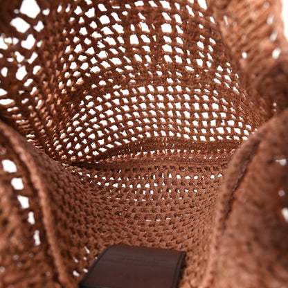 Chloe Raffia Summer Banana Tote Summery Beige 5 of 10