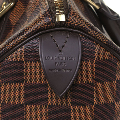 Louis Vuitton Damier Ebene Speedy 25 6 of 8