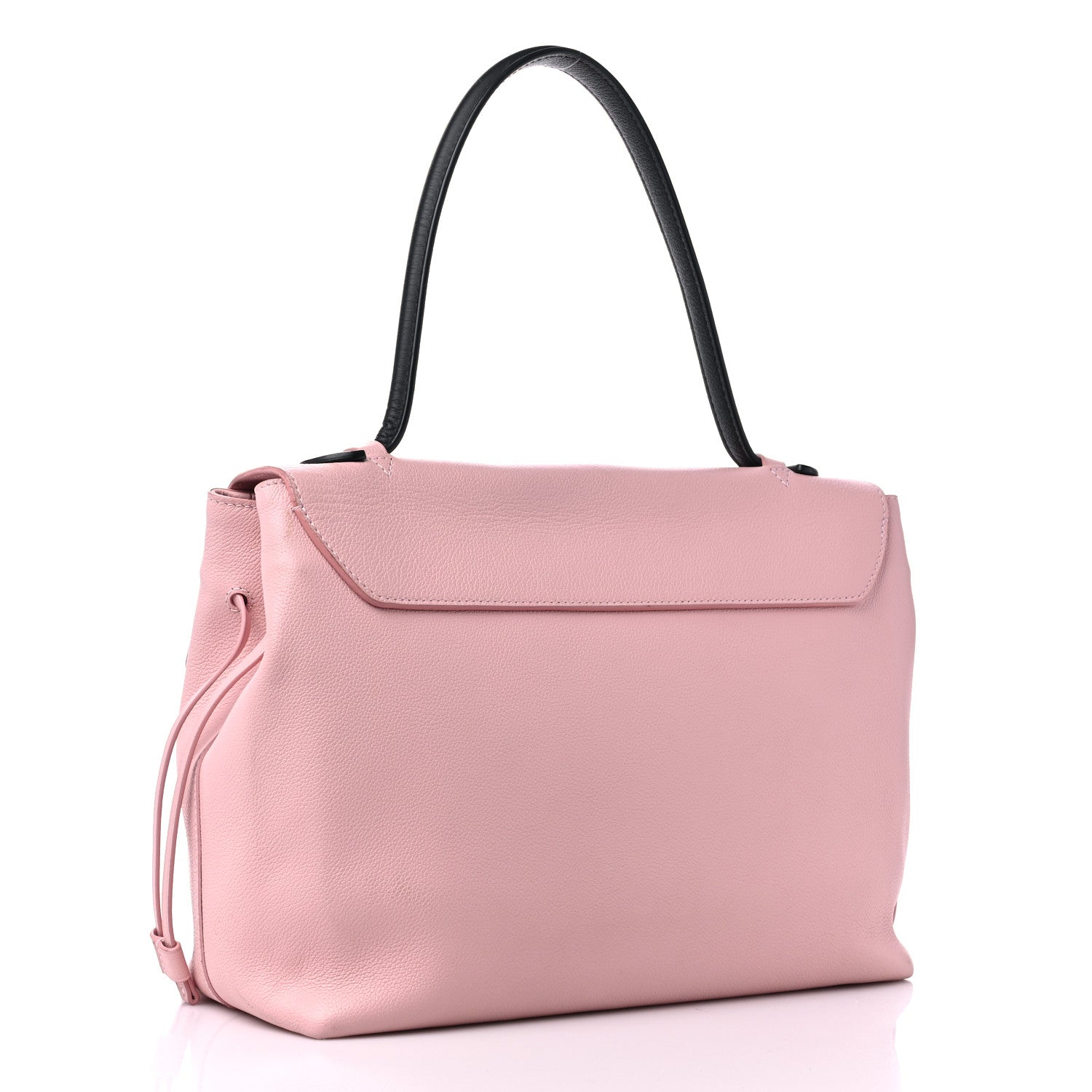 Louis Vuitton Calfskin Snakeskin Lockme MM Rose Ballerine 3 of 15