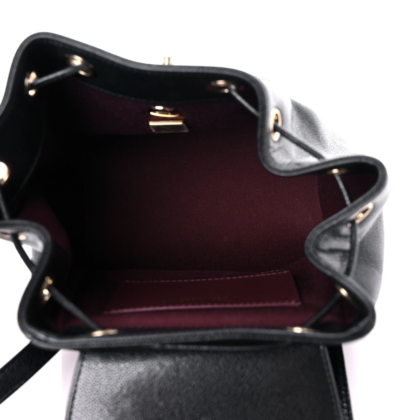 Caviar Quilted Mini Business Affinity Backpack Black