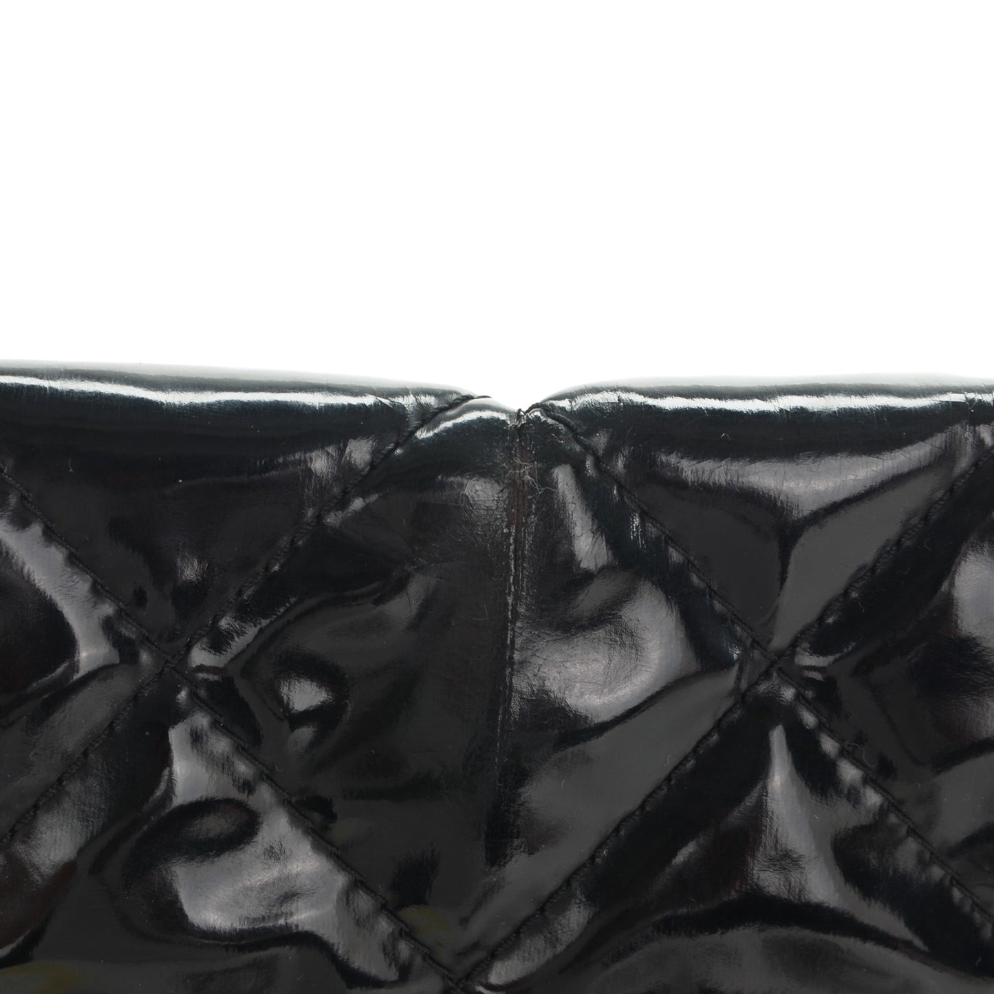 Vinyl Quilted XXL Reissue Flap Black