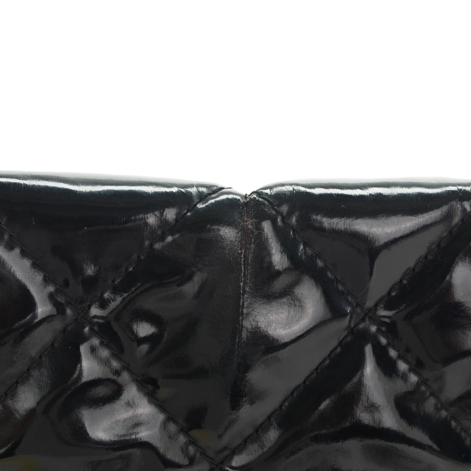 Chanel Vinyl Quilted XXL Reissue Flap Black 8 of 9