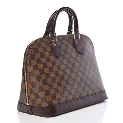 Louis Vuitton Damier Ebene Alma PM 3 of 10