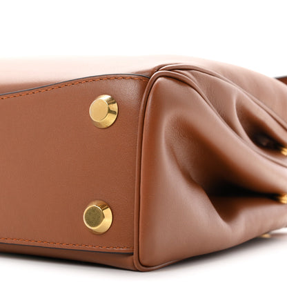 Balenciaga Natural Smooth Calfskin Small Rodeo Top Handle Handbag New Tan 9 of 9