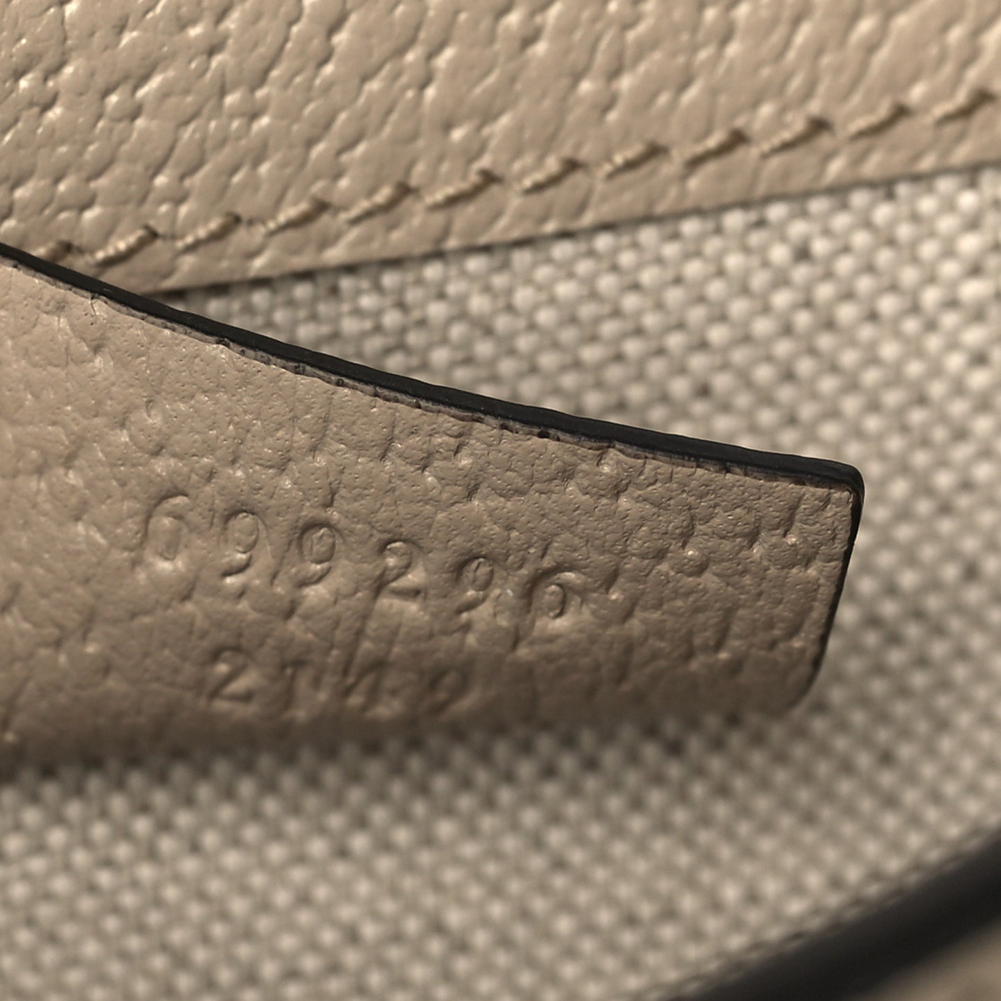 GG Supreme Monogram Textured Dollar Calfskin Mini Horsebit 1955 Shoulder Bag Beige Mystic White Oatmeal