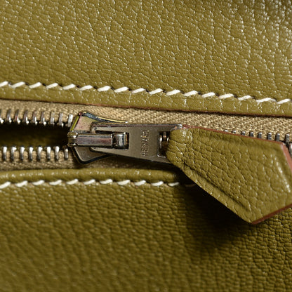 Hermes Epsom Candy Birkin 35 Kiwi Lichen 26 of 27