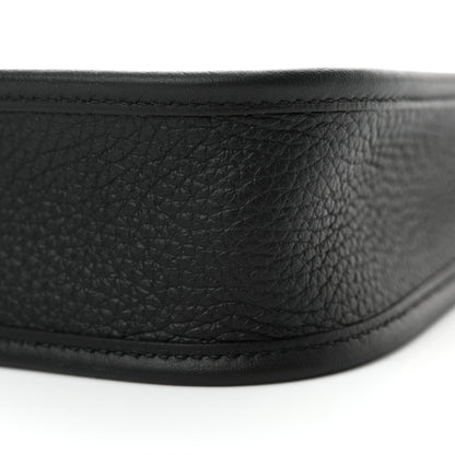 Hermes Taurillon Clemence Evelyne TPM Black 10 of 11