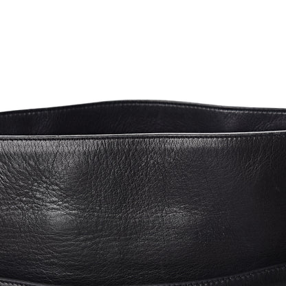 Chanel Lambskin Quilted Shopping Tote Black 10 of 15