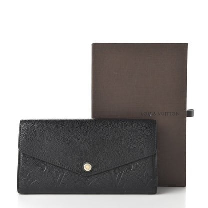 Louis Vuitton Empreinte Sarah Wallet NM Black 19 of 20
